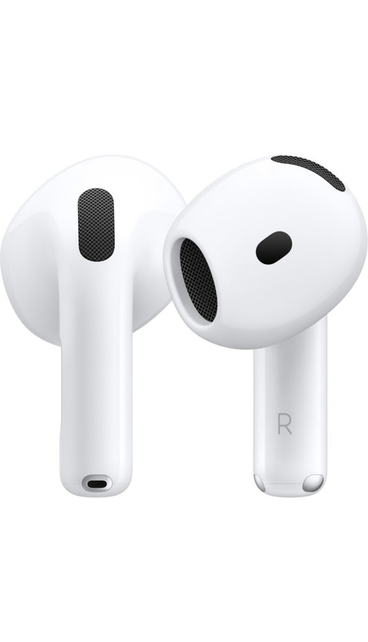 Apple AirPods 4 wireless Earbuds,Personalized Spatial Audio,sweat resistant ,Bluetooth headset (white ,True wireless)|100%warranty|